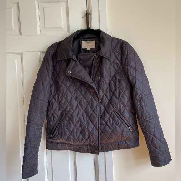 Banana Republic Jackets & Coats Banana Republic Gray Quilted Jacket